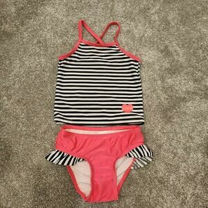 Cat & Jack Girls 2-Piece Swimsuit Sz 3T